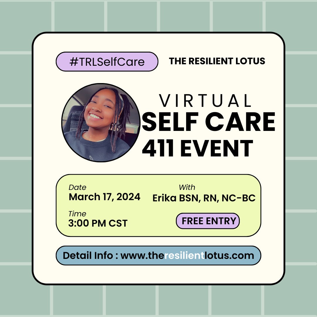 Self-Care 411 Virtual Event