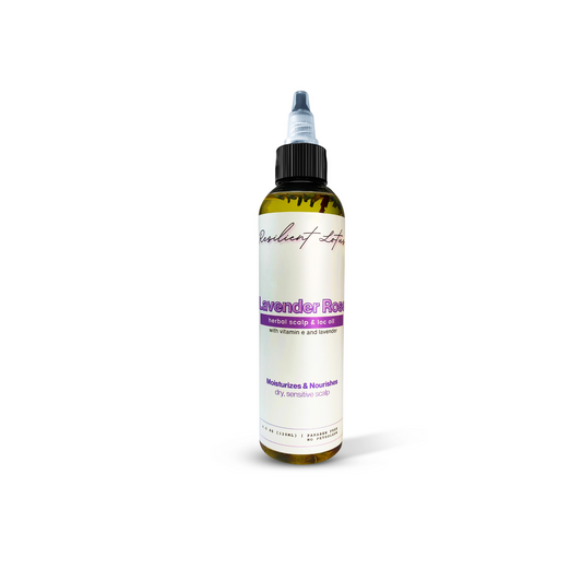 Lavender Rose Lightweight  Herbal Scalp & Loc Oil