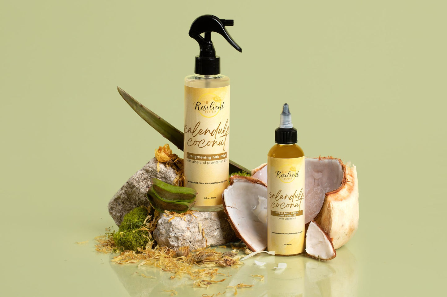 Calendula Coconut Strengthening Hair Mist