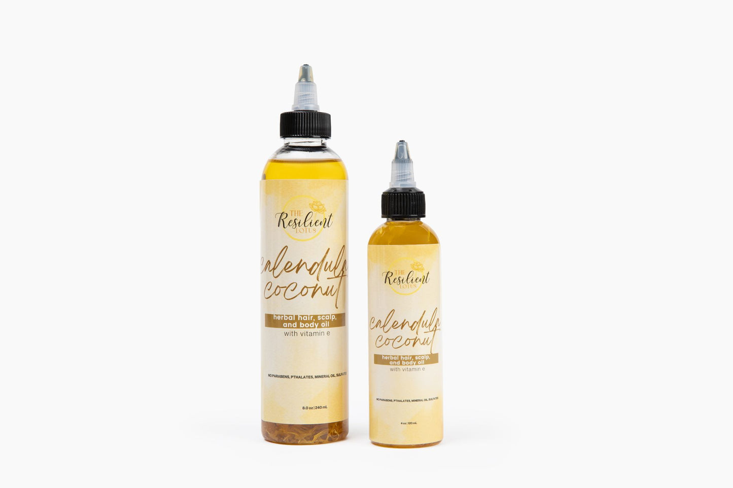 Calendula Coconut Herbal Hair & Body Oil