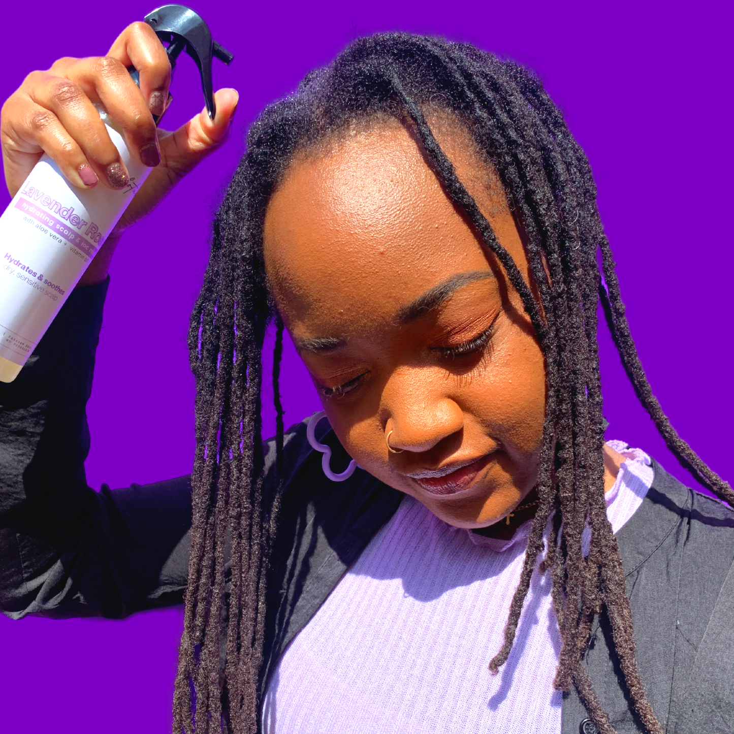 Lavender Rose Hydrating Scalp & Loc Mist